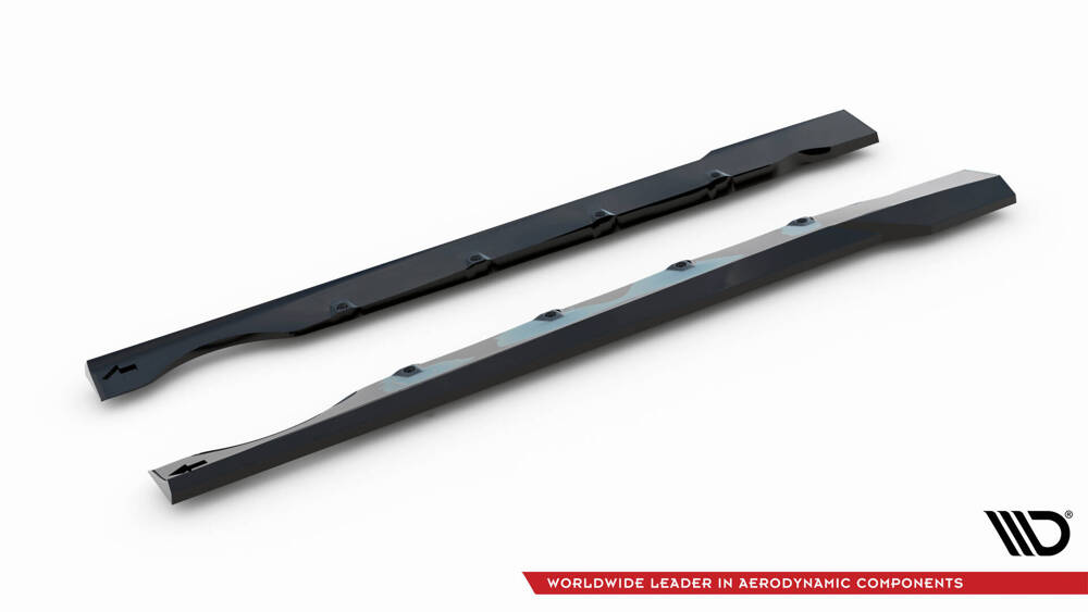 Side Skirts Diffusers Brabus Smart Fortwo C451 Facelift