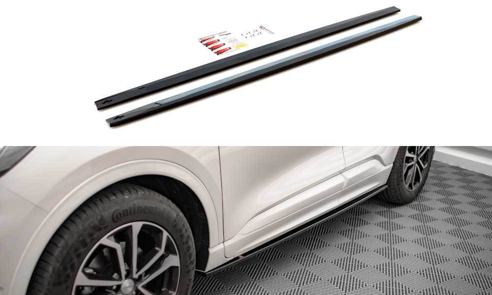 Side Skirts Diffusers Ford Kuga ST-Line Mk3