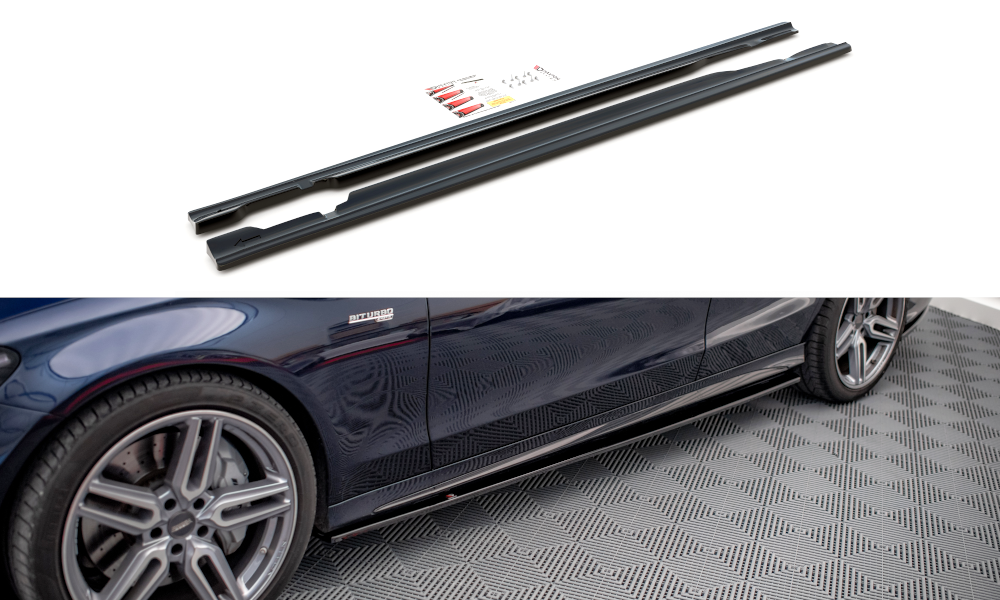 Side Skirts Diffusers Mercedes-AMG C 43 / AMG-Line W205
