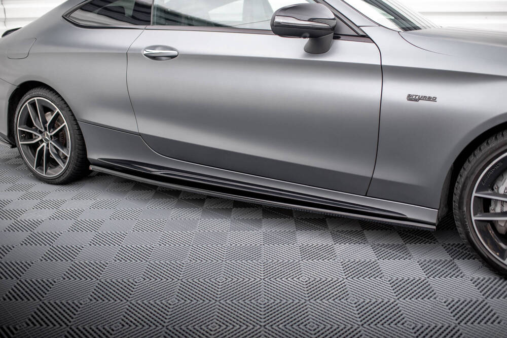 Side Skirts Diffusers Mercedes-AMG C43 Coupe C205 Facelift