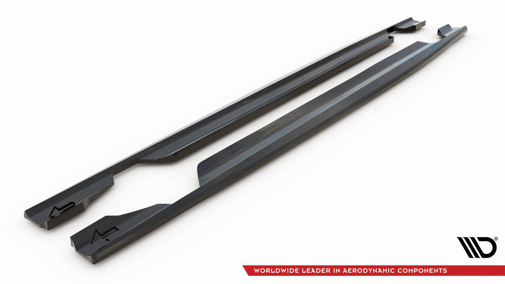 Side Skirts Diffusers Mercedes-AMG C43 Coupe / Cabrio C205 Facelift / A205 Facelift