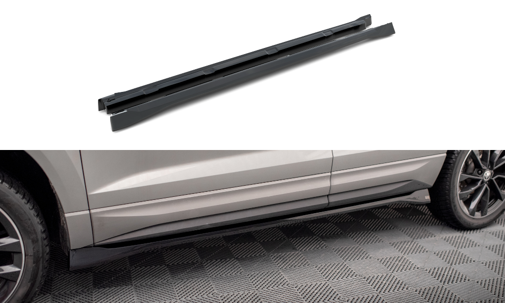 Side Skirts Diffusers Skoda Karoq Sportline Mk1 