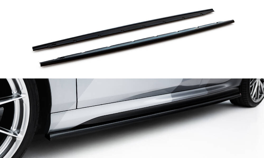 Side Skirts Diffusers V.1 BMW M135i / 1 M-Pack F70