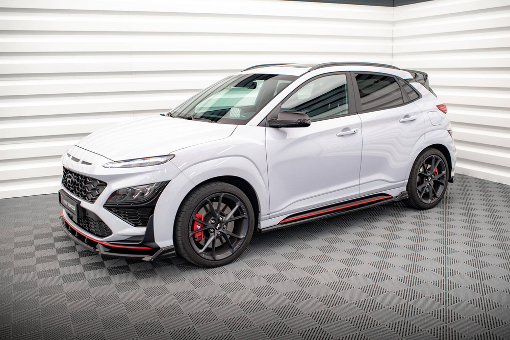 Side Skirts Diffusers V.1 + Flaps Hyundai Kona N Mk1