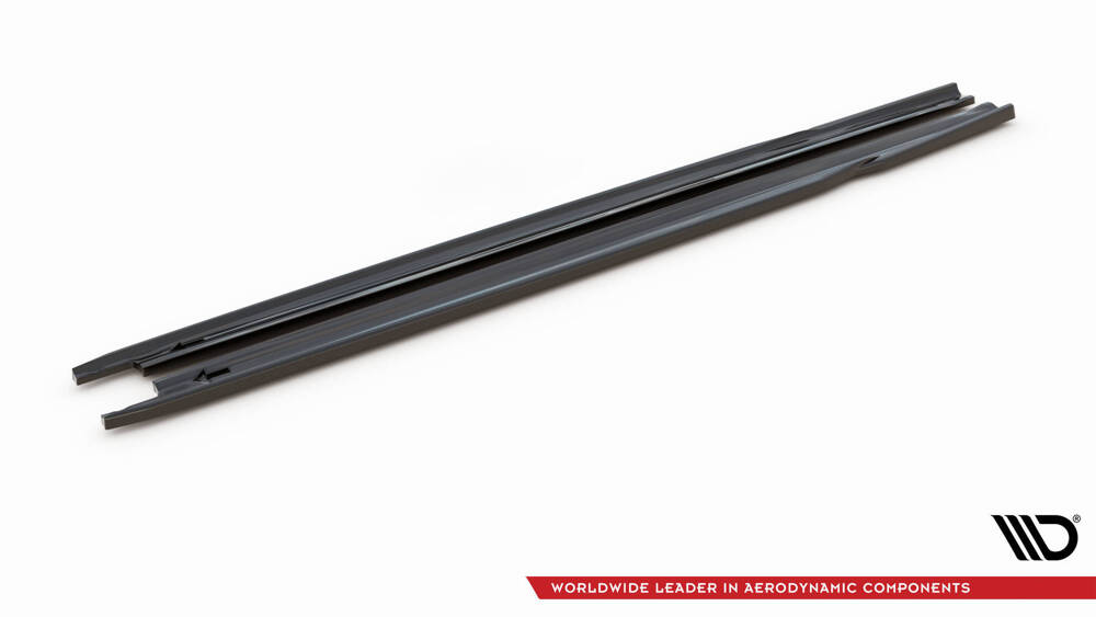 Side Skirts Diffusers V.1 Skoda Octavia RS Liftback / Combi Mk4 Facelift