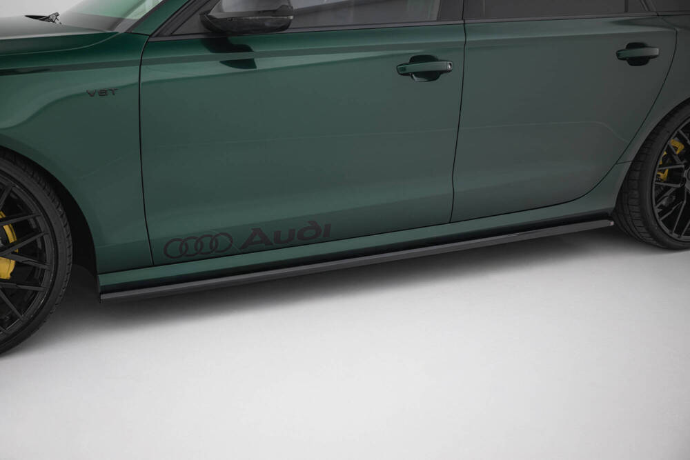 Side Skirts Diffusers V.2 Audi A6 S-line / S6 C7