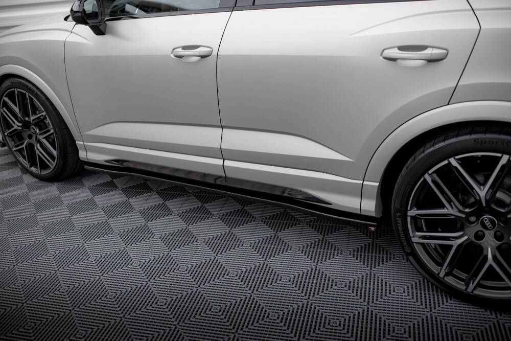 Side Skirts Diffusers V.2 Audi Q3 S-Line / RSQ3 F3