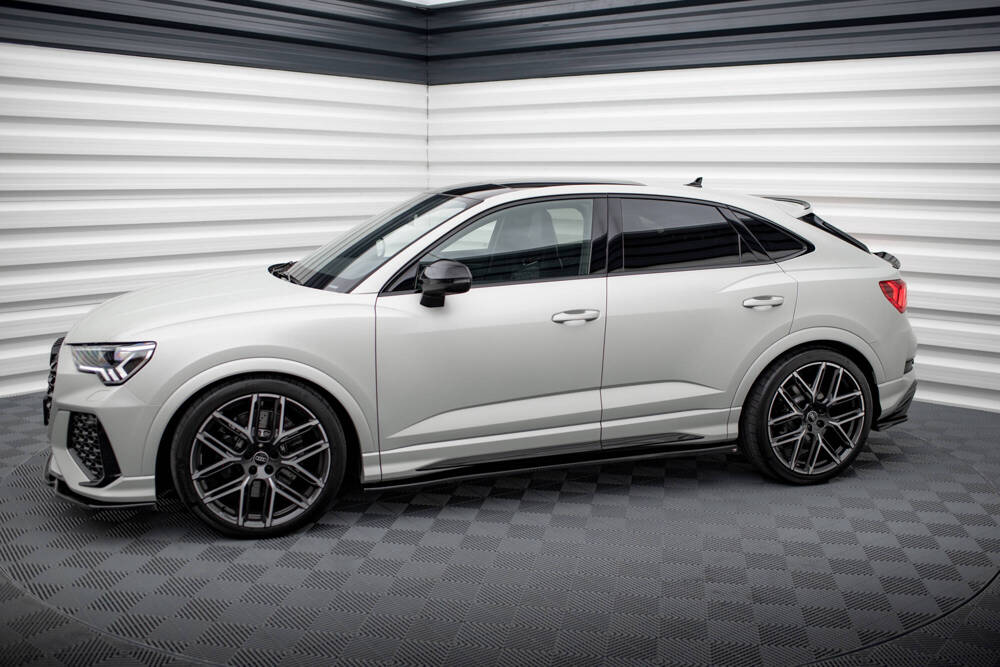 Side Skirts Diffusers V.2 Audi Q3 S-Line / RSQ3 F3