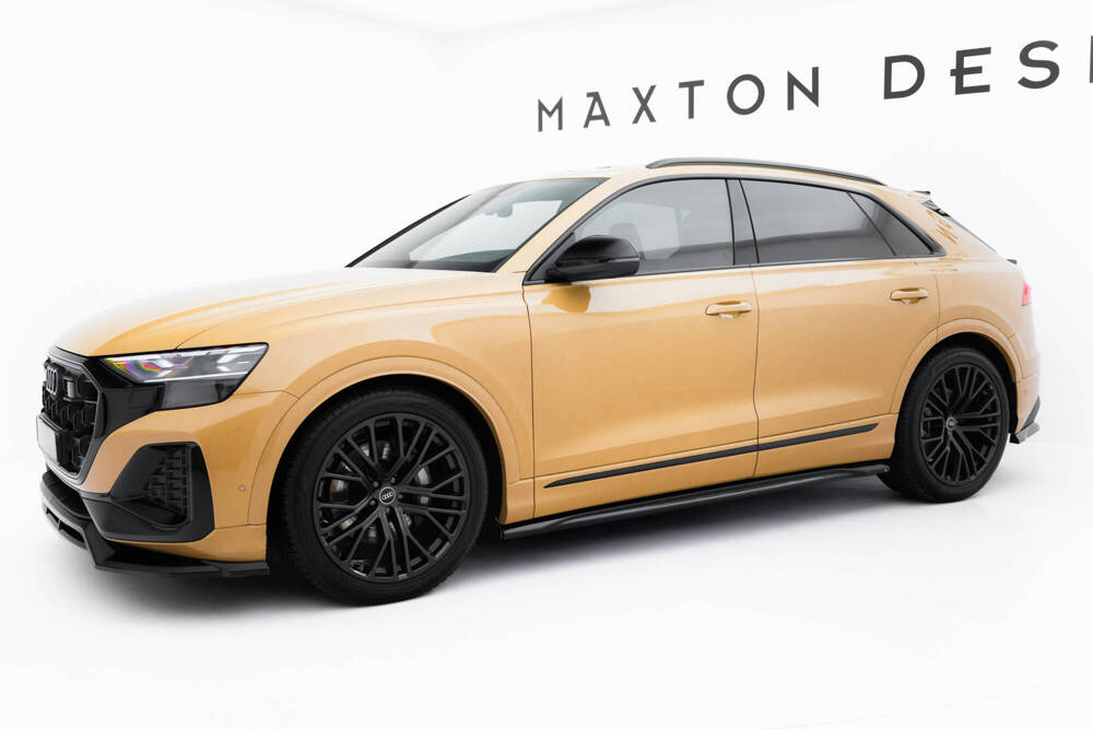 Side Skirts Diffusers V.2 Audi Q8 Mk1 Facelift