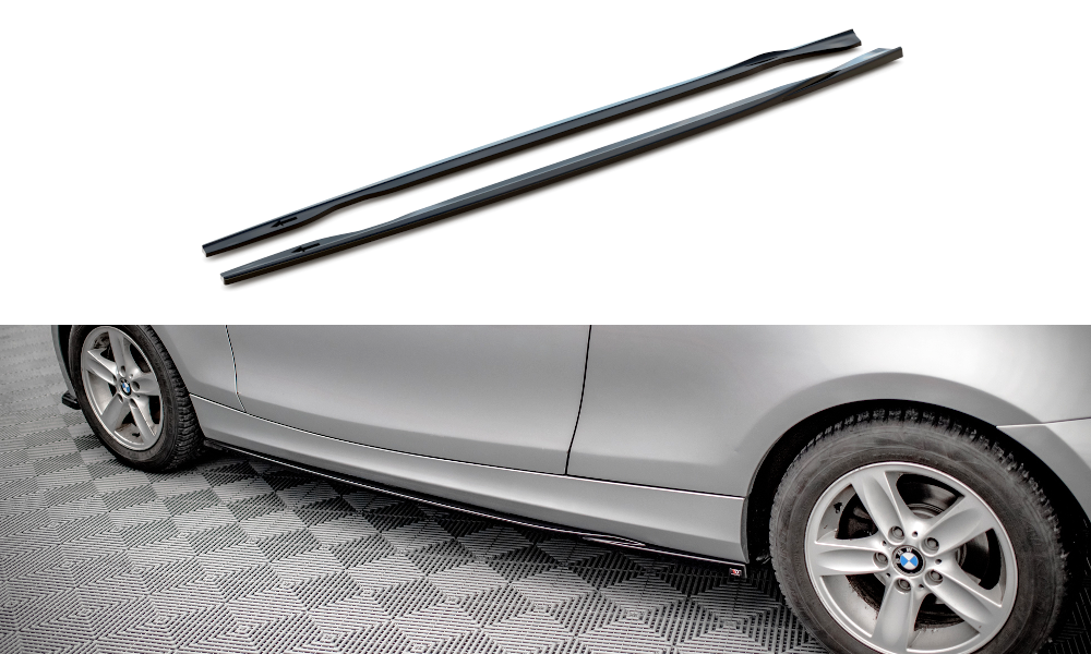 Side Skirts Diffusers V.2 BMW 1 E81 Facelift