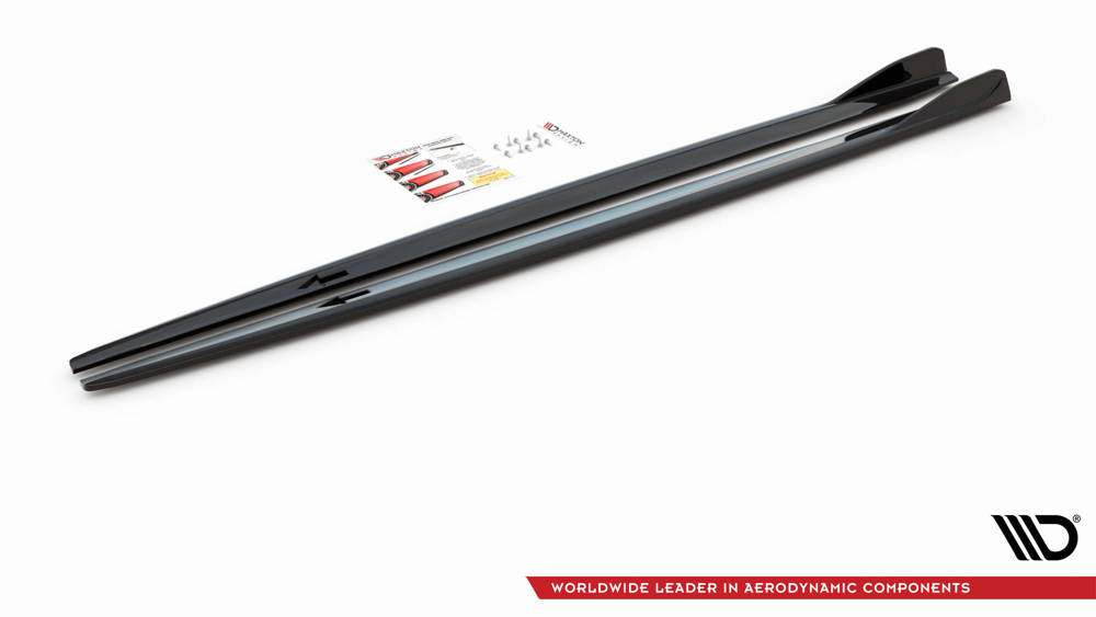 Side Skirts Diffusers V.2 BMW 2 Gran Coupe M-Pack / M235i F44