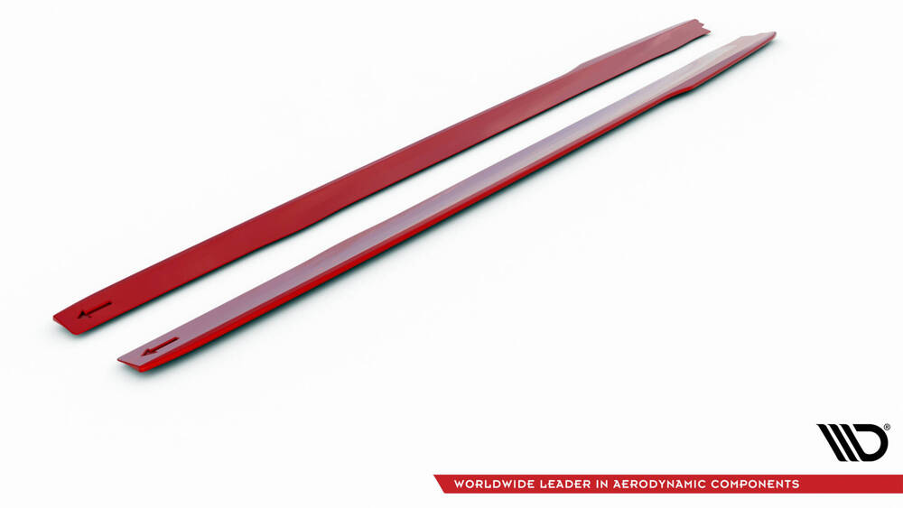 Side Skirts Diffusers V.2 Ford Mustang Mk6 Facelift