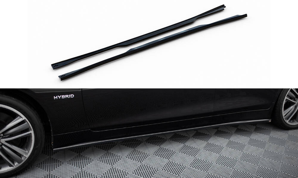 Side Skirts Diffusers V.2 Infiniti Q50 S Mk1