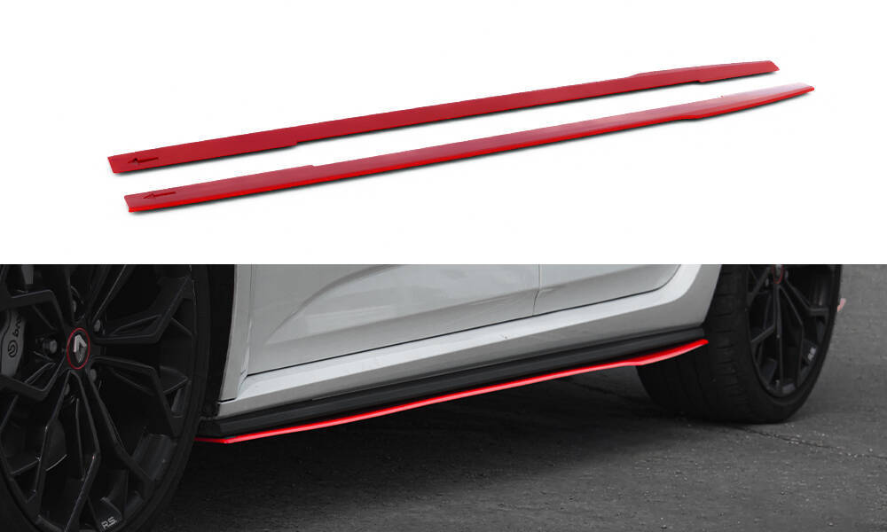 Side Skirts Diffusers V.2 Renault Megane RS Mk4