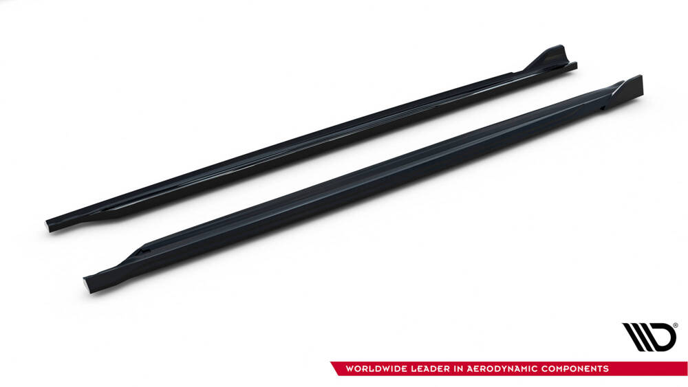 Side Skirts Diffusers V.2 Skoda Octavia RS Liftback / Combi Mk4 / Mk4 Facelift