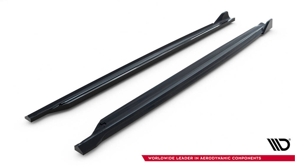 Side Skirts Diffusers V.2 Skoda Octavia RS Liftback / Combi Mk4 / Mk4 Facelift