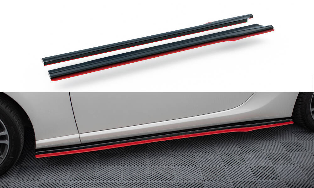 Side Skirts Diffusers V.2 Subaru BRZ Mk1 / Mk1 Facelift / Toyota GT86 Facelift