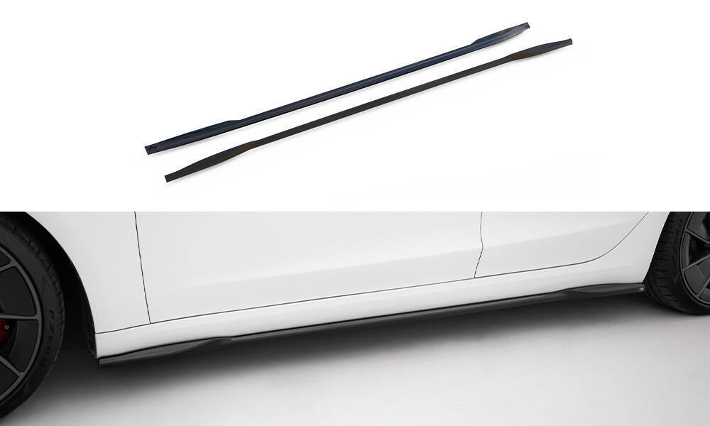 Side Skirts Diffusers V.2 Tesla Model 3 Performance Mk1 Facelift 