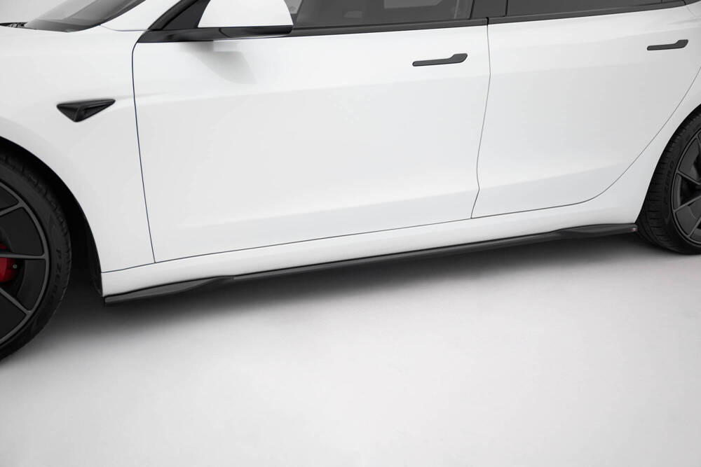 Side Skirts Diffusers V.2 Tesla Model 3 Performance Mk1 Facelift 