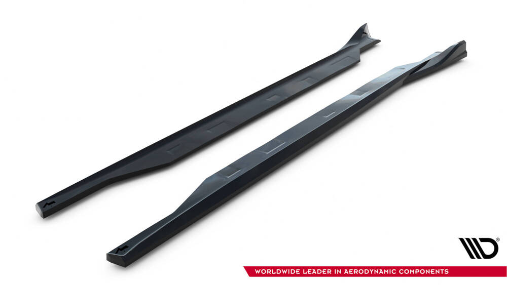 Side Skirts Diffusers V.2 Tesla Model X Mk1 Facelift