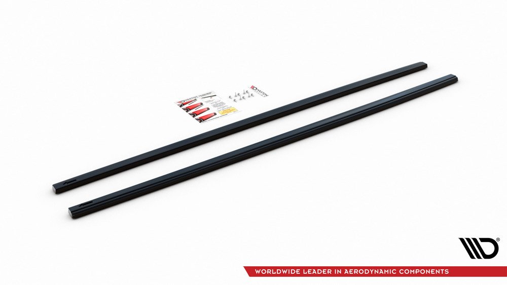 Side Skirts Diffusers V.2 VW Golf 7 GTI (narrow)