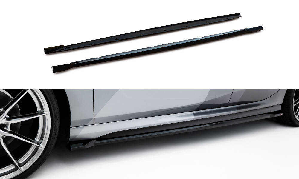 Side Skirts Diffusers V.3 BMW M135i / 1 M-Pack F70