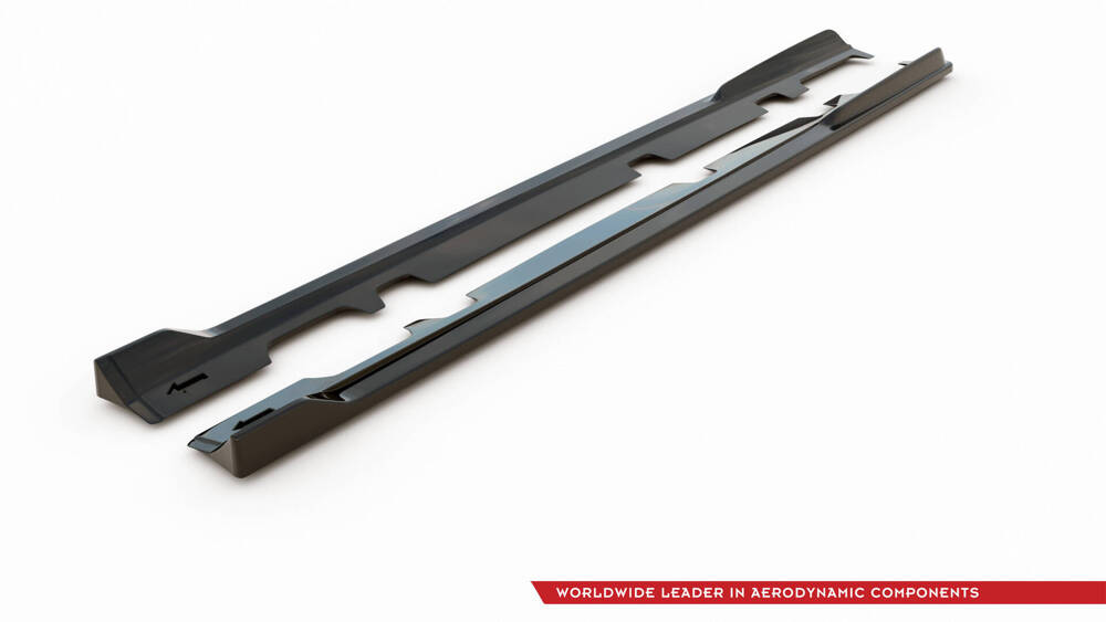 Side Skirts Diffusers V.3 Ford Fiesta Mk8 ST / ST-Line