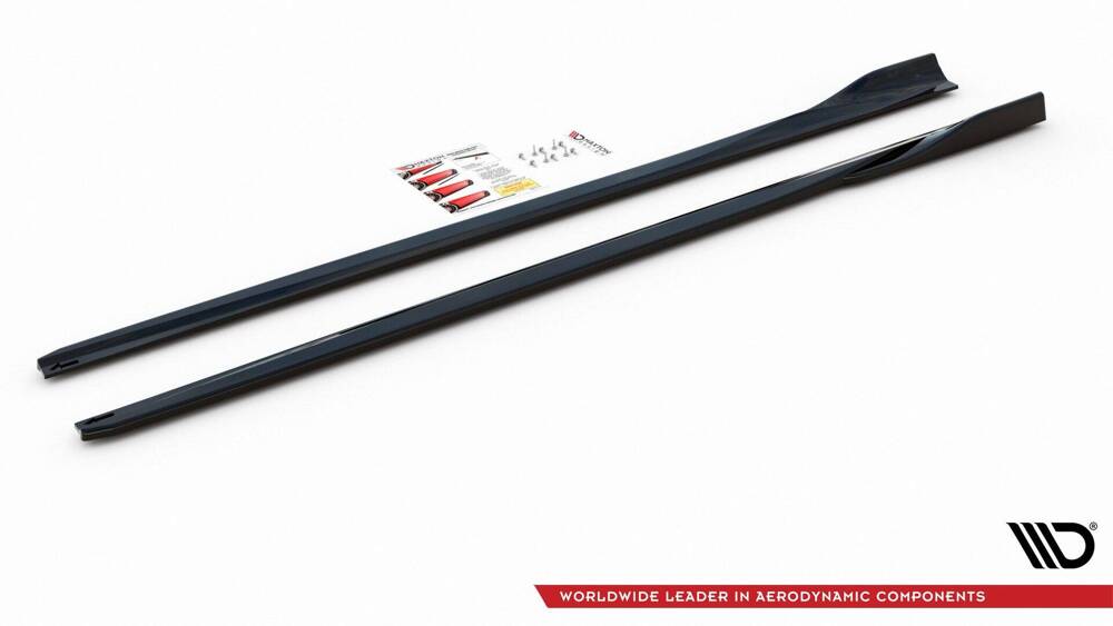 Side Skirts Diffusers V.4 Ford Focus ST / ST-Line Mk4 Facelift