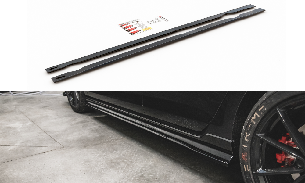 Side Skirts Diffusers VW Golf 7 GTI TCR 