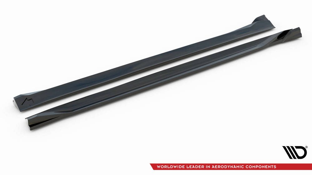 Side Skirts Diffusers Volvo XC60 R-Design Mk2 Facelift