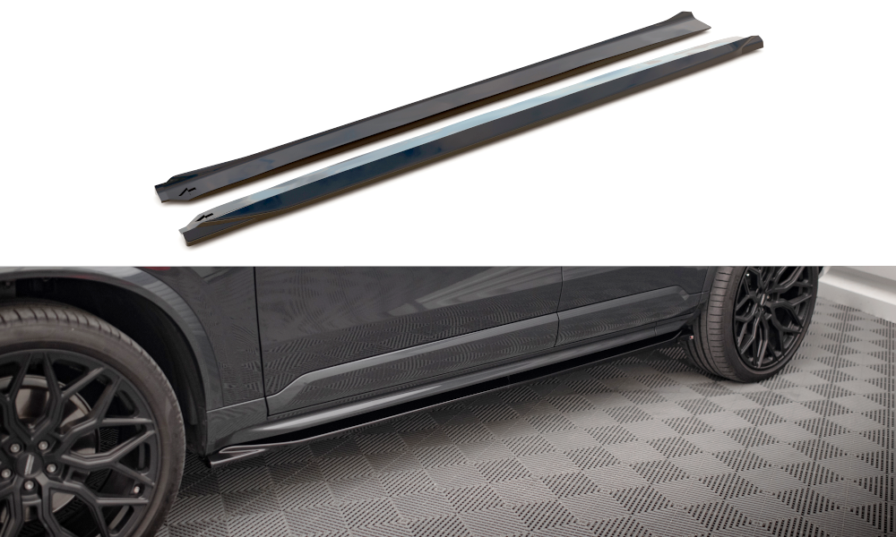 Side Skirts Diffusers Volvo XC90 R-Design Mk2 Facelift