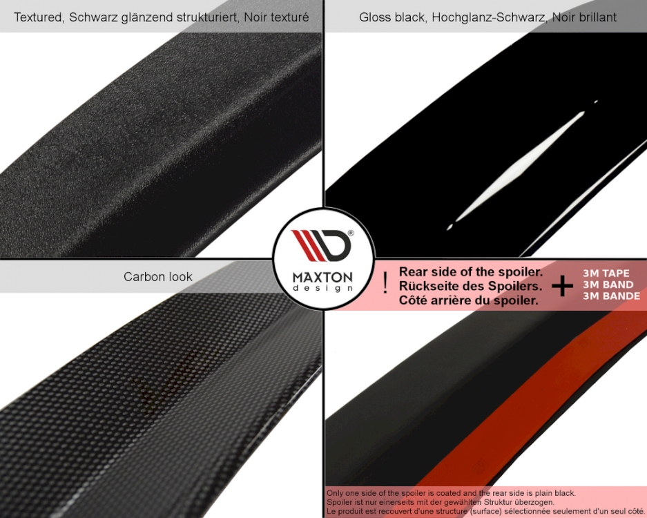 Spoiler Cap BMW X5 F15 M-PACK