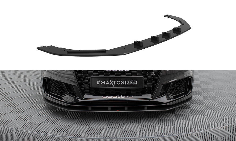 Street Pro Front Splitter Audi RS3 Sedan 8V Facelift