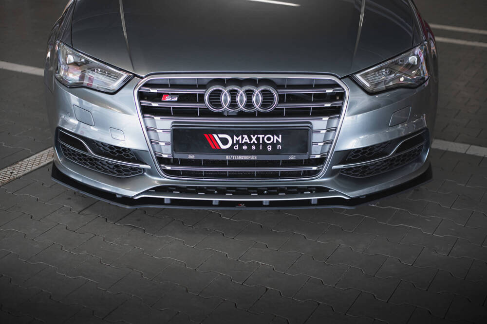 Street Pro Front Splitter Audi S3 / A3 S-Line Sedan 8V