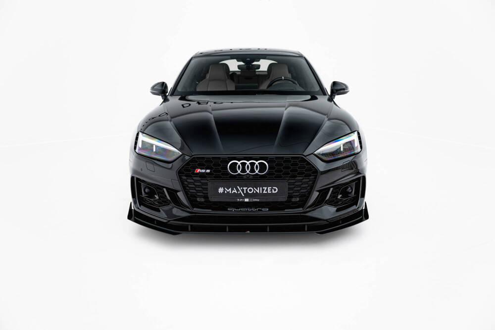 Street Pro Front Splitter + Flaps Audi RS5 Coupe / Sportback F5