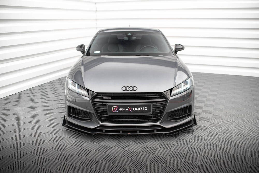 Street Pro Front Splitter + Flaps Audi TT S / S-Line 8S