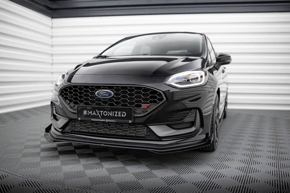 Street Pro Front Splitter + Flaps Ford Fiesta ST Mk8 Facelift