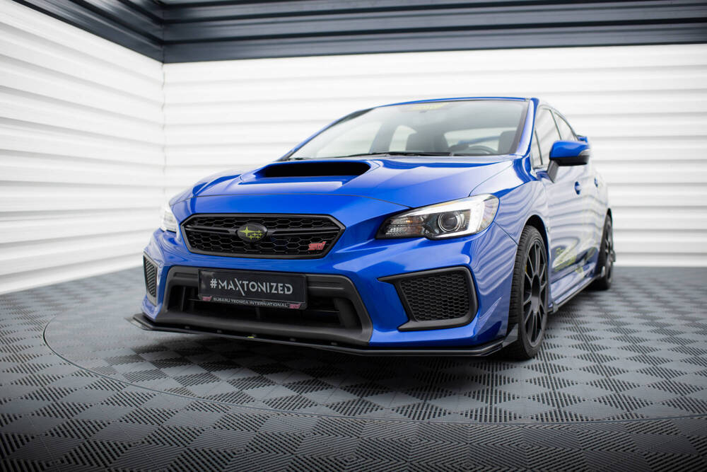 Street Pro Front Splitter + Flaps Subaru WRX STI Mk1 Facelift