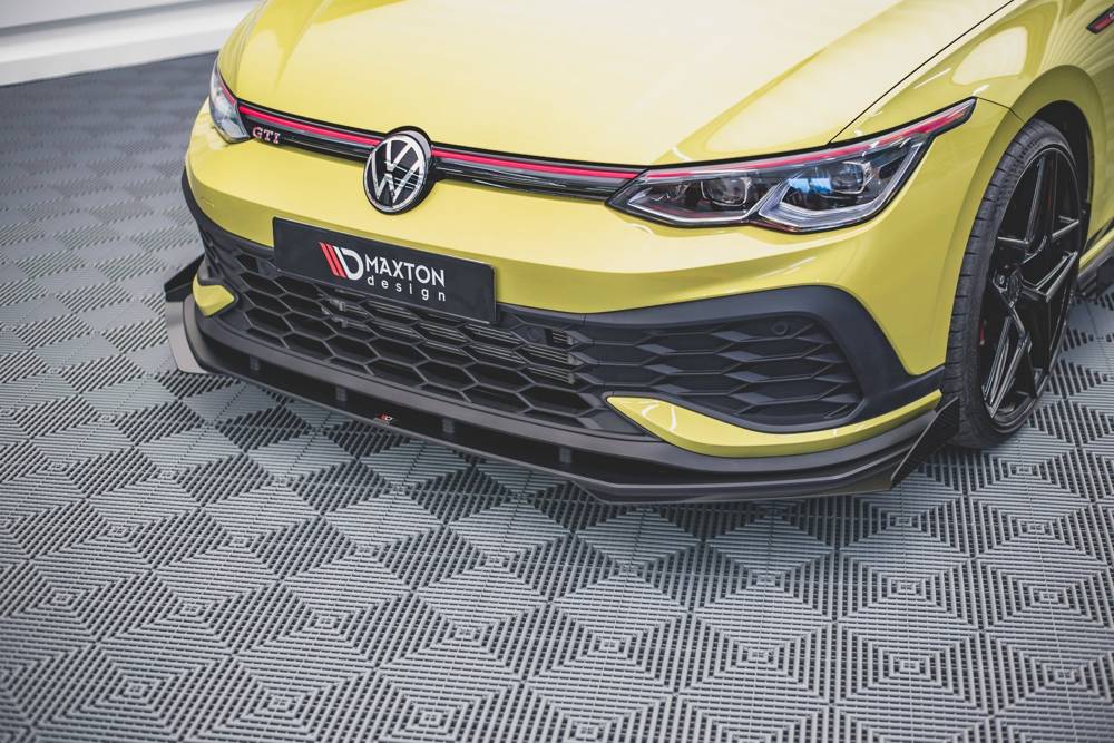 Street Pro Front Splitter + Flaps Volkswagen Golf GTI Clubsport Mk8