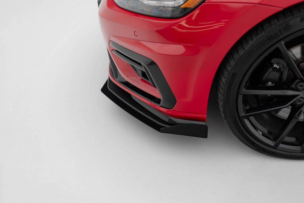 Street Pro Front Splitter + Flaps Volkswagen Golf R / R-Line Mk7 Facelift