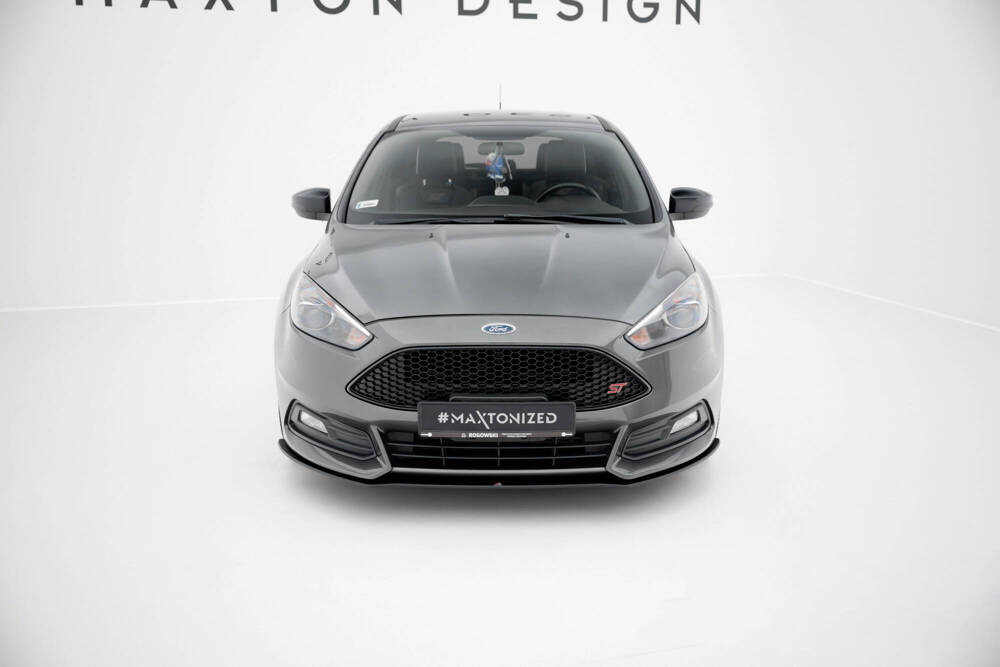 Street Pro Front Splitter Ford Focus ST Mk3 Facelift