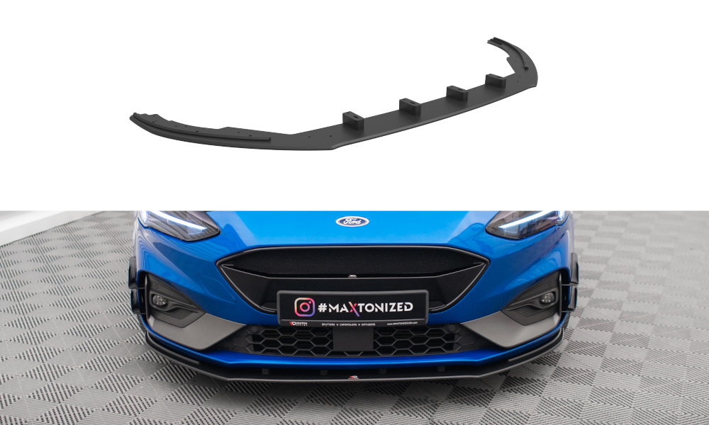 Street Pro Front Splitter Ford Focus ST / ST-Line Mk4