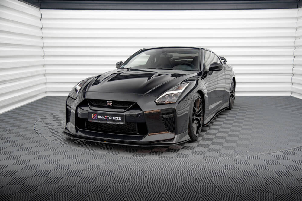 Street Pro Front Splitter Nissan GTR R35 Facelift