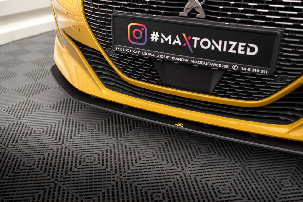 Street Pro Front Splitter Peugeot 208 GT Mk2