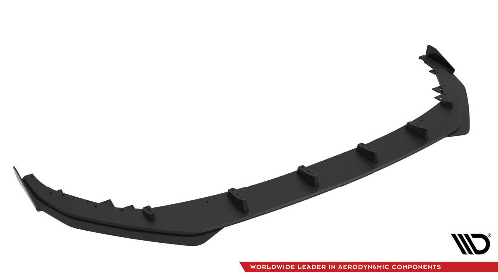 Street Pro Front Splitter V.1 + Flaps Audi S3 Sportback / A3 S-line Sportback 8Y Facelift