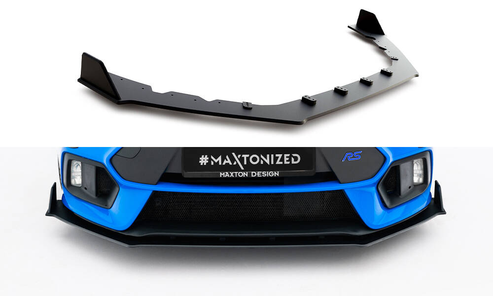 Street Pro Front Splitter V.2 Ford Focus RS Mk3