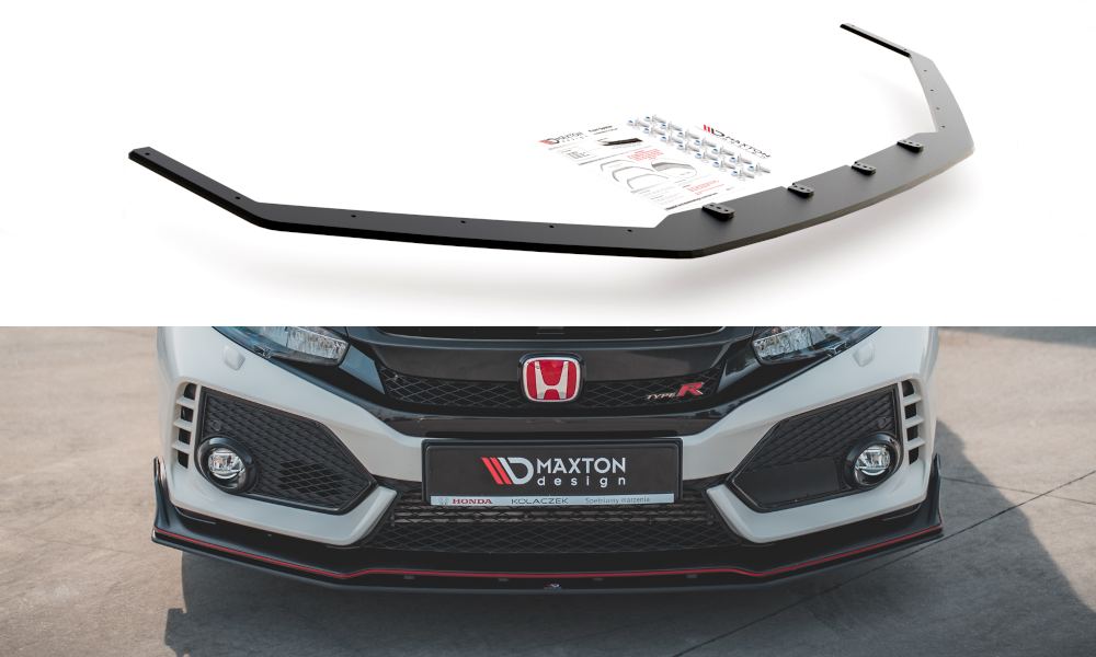 Street Pro Front Splitter V.2 Honda Civic Type R Mk10