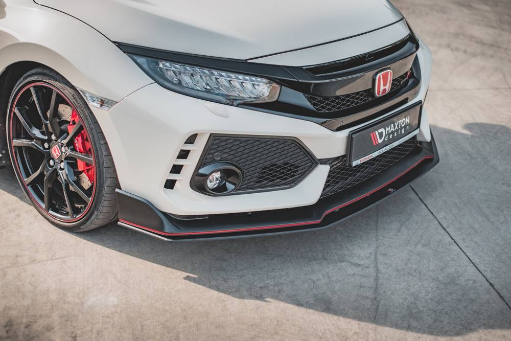 Street Pro Front Splitter V.2 Honda Civic Type R Mk10