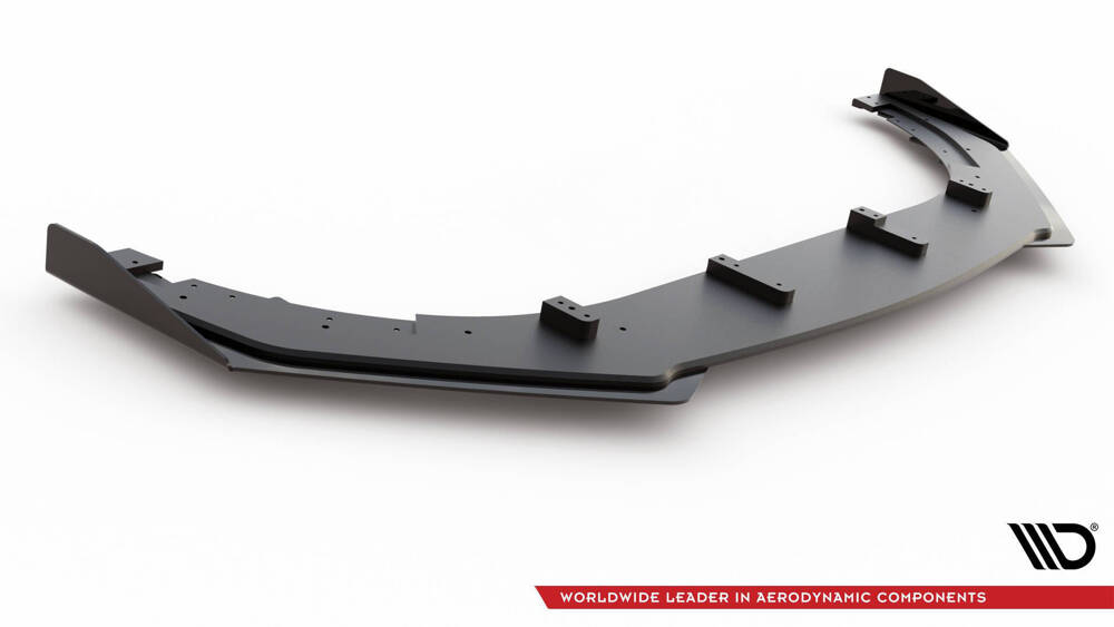 Street Pro Front Splitter V.3 + Flaps Volkswagen Golf GTI Mk6