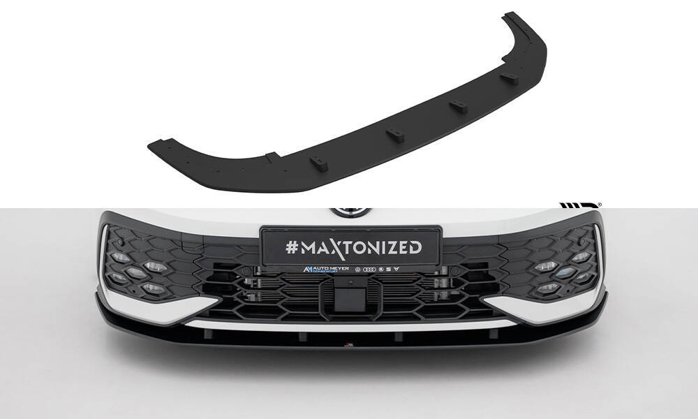 Street Pro Front Splitter Volkswagen Golf GTI / GTE / R-Line Mk8 Facelift